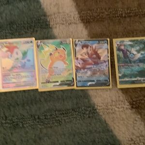 Pokémon brilliant star cards  with sleeves